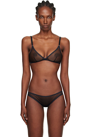 Black Jeanne Soft Bra