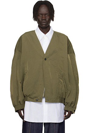 Green Bomber Jacket