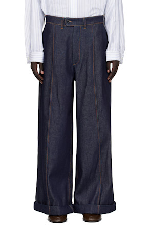 Navy Wide Jeans