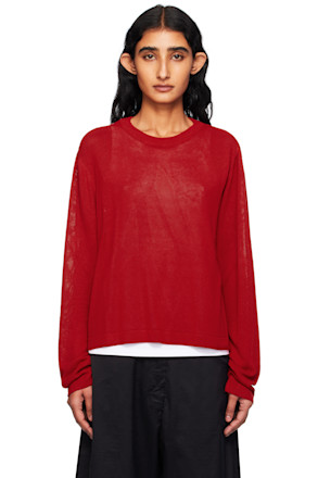 Red Viscose T-shirt