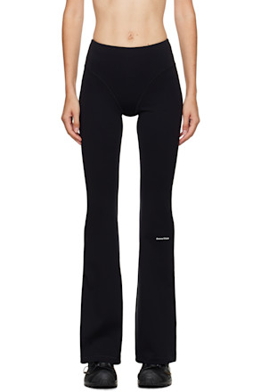 Black Flared Studio Sport Leggings