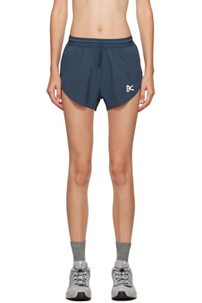 Navy 2in Split Shorts