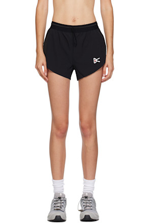 Black 2in Split Sport Shorts