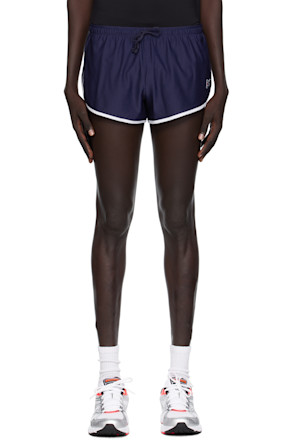 Navy 2in Mesh Race Shorts