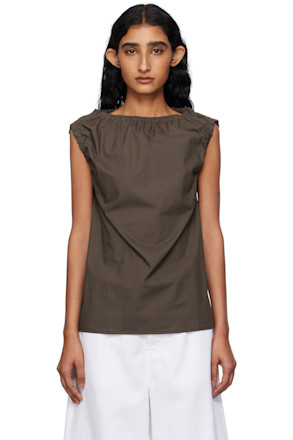 Brown Mia Blouse