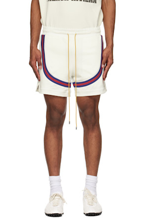 White Crest Veille Track Shorts