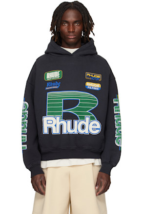 Black Roadway Racing Hoodie
