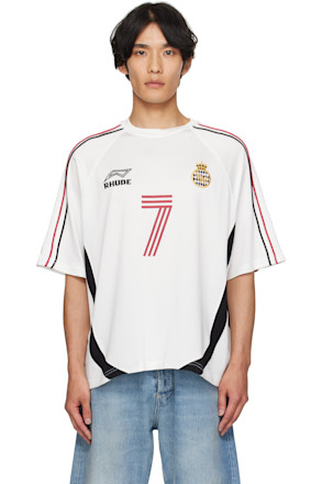 White Lundun Soccer Jersey T-shirt