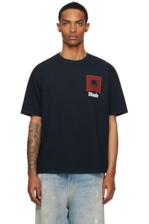 Black Chevron Logo Repeat T-shirt