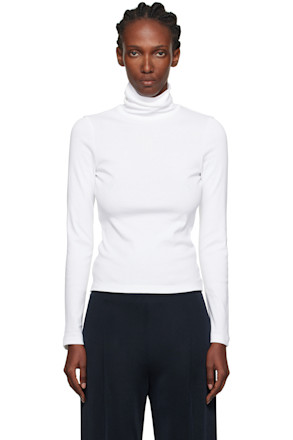White Dinah Turtleneck