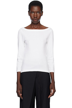 White Steffi T-shirt