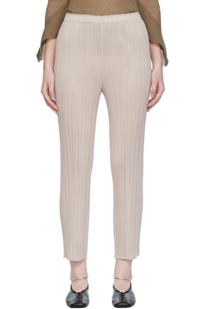 Gray New Colorful Basics 4 Trousers