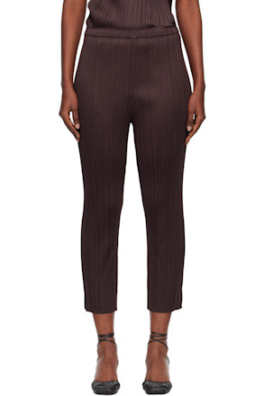 Brown Monthly Colors July Trousers