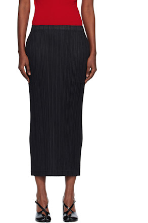 Black Thicker 1 Maxi Skirt