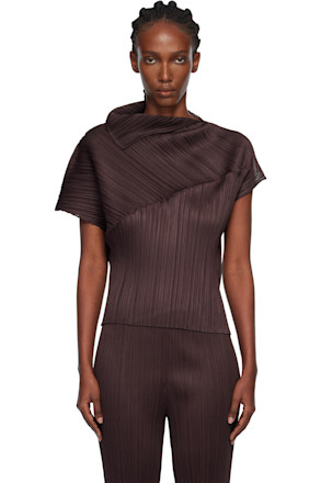 Brown Leap Top