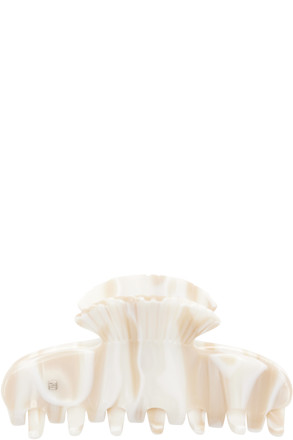 Off-White Small Fan Shell Claw Hair Clip
