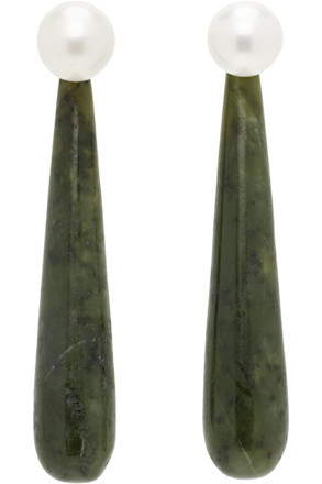Medium Angelyne Jade Earrings