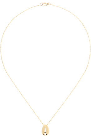 Tiny Egg Pendant Necklace