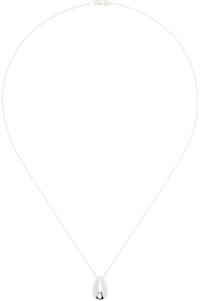 Tiny Egg Pendant Necklace