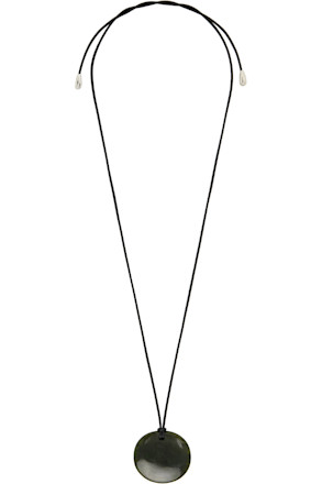 Medium Full Moon Pendant Necklace