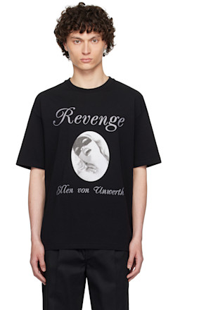 Black 'Ellen Von Unwerth' T-shirt