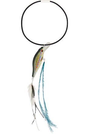 Multicolor Fish Lure Keychain