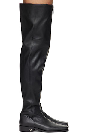 Black Adem Overknee Boots