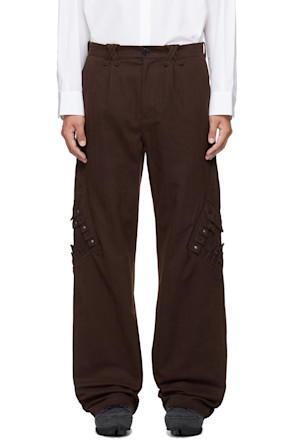 Brown Estike Trousers