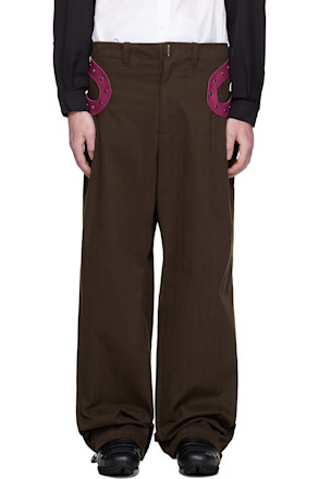 Brown Fitz Trousers