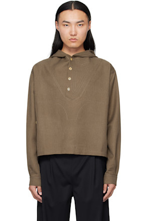 Brown Slatina Hoodie