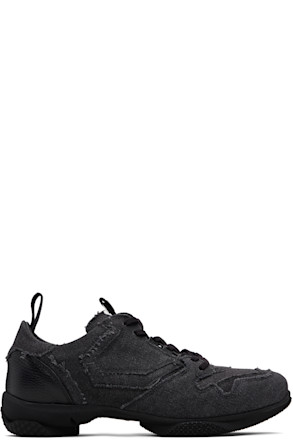 Black Ostro Canvas Sneakers