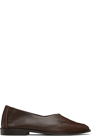Brown Juliol Winter Slip-on Loafers