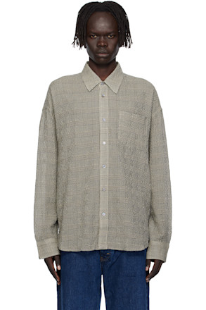 Gray Wide Fit Shirt