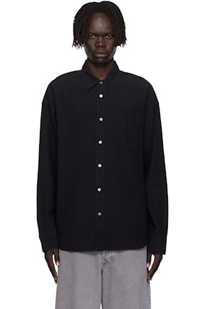 Black Wide Fit Shirt