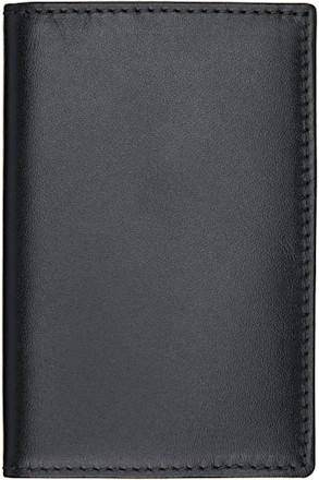 Black Classic Leather Line Wallet