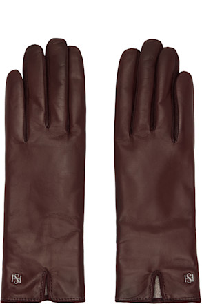 Burgundy Essentials Gloves