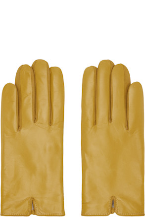 Yellow Essentials Gloves