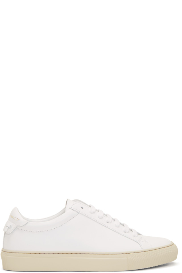 Givenchy White Urban Knots Sneakers 