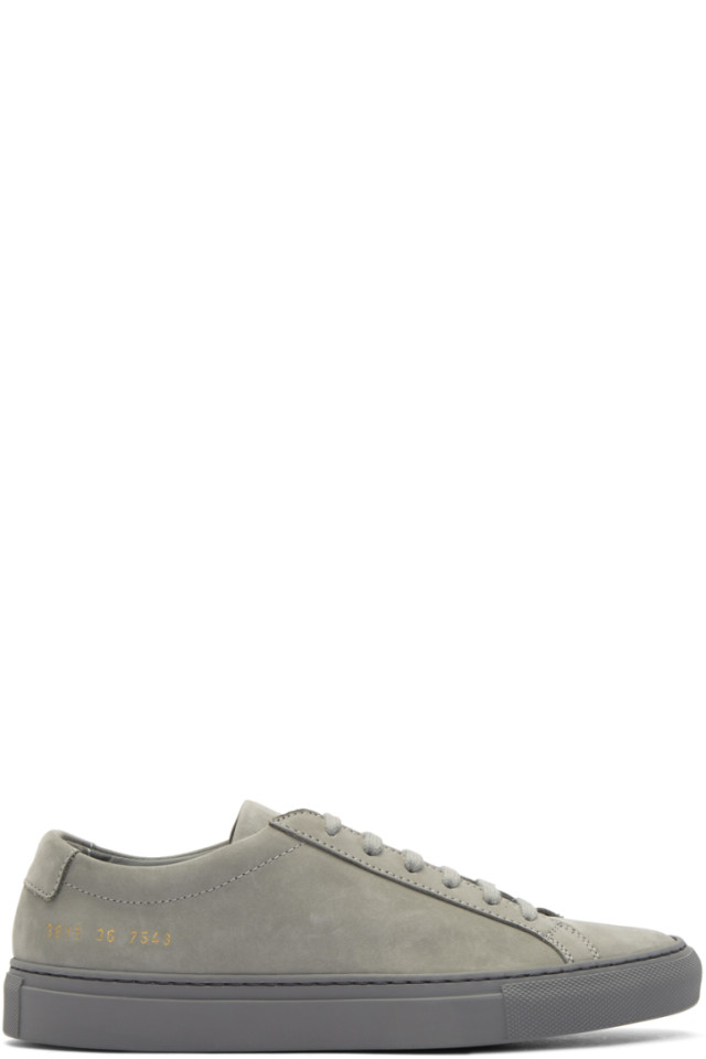 Woman by Common Projects Grey Nubuck 