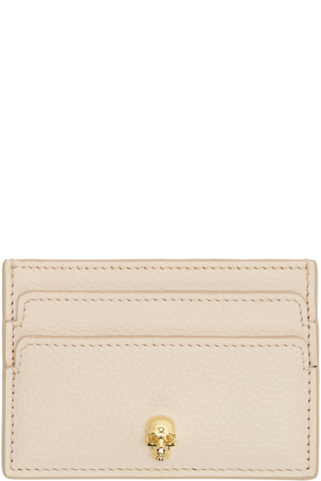 alexander mcqueen pink card holder