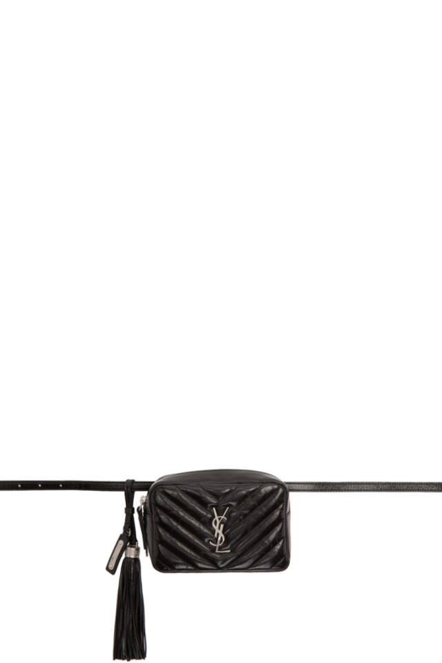 ysl quilted belt bag