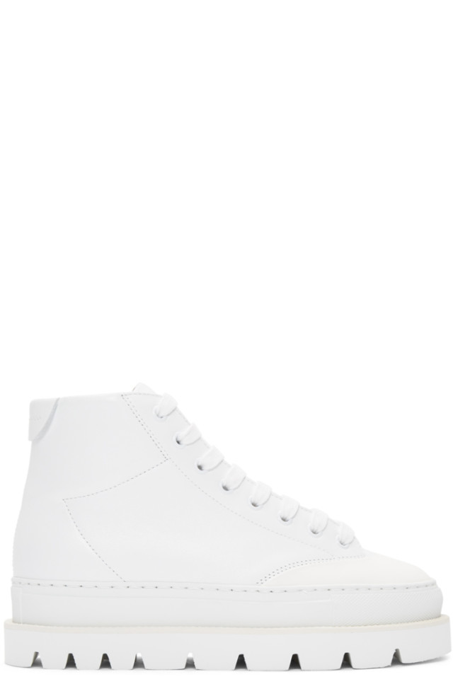 mm6 white boots