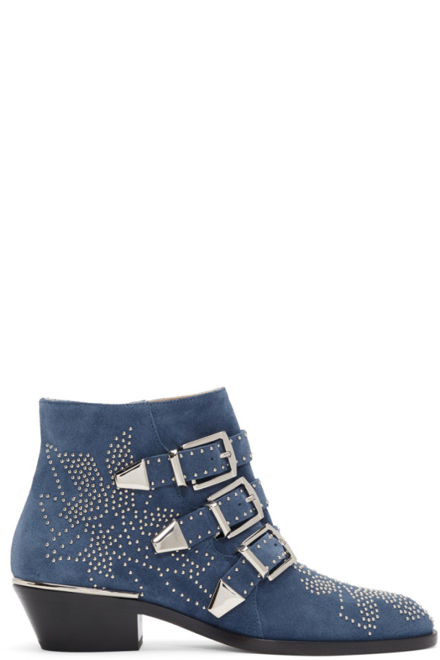 chloe susanna boots blue