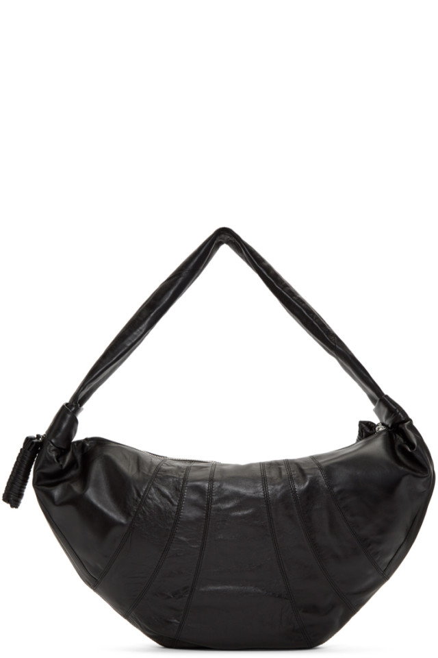 large leather bum bag