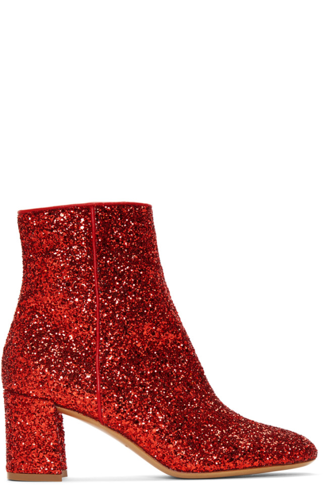 mansur gavriel glitter boots