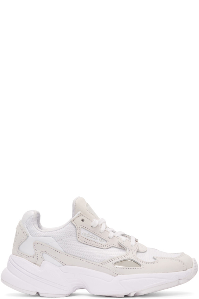 adidas originals falcon sneaker white