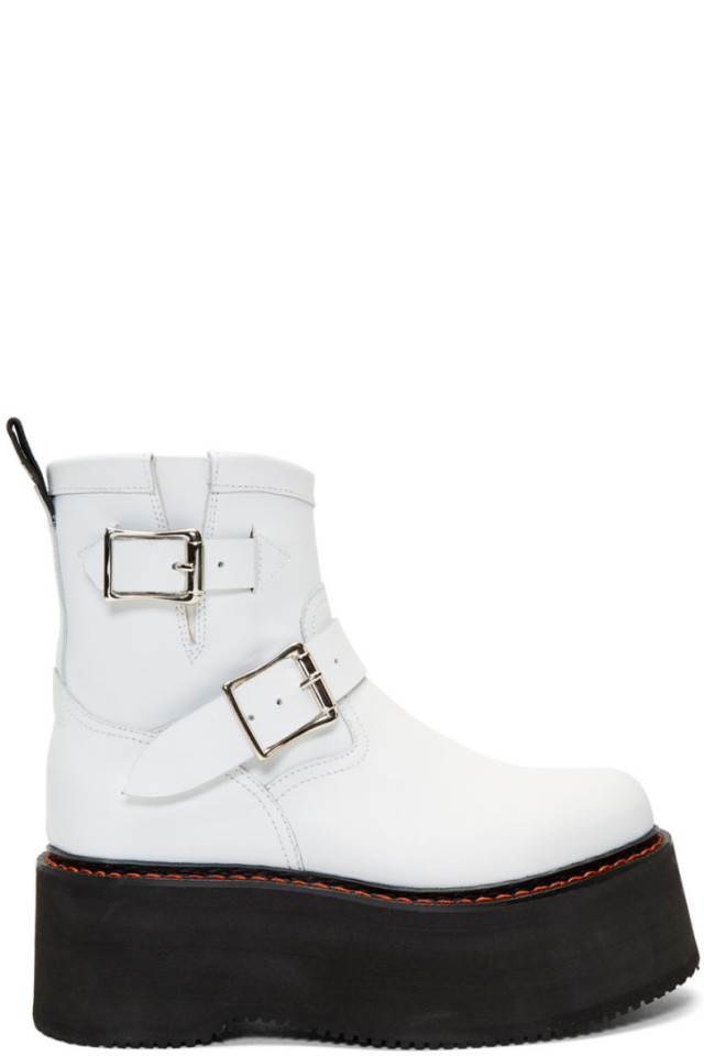 r13 white boots