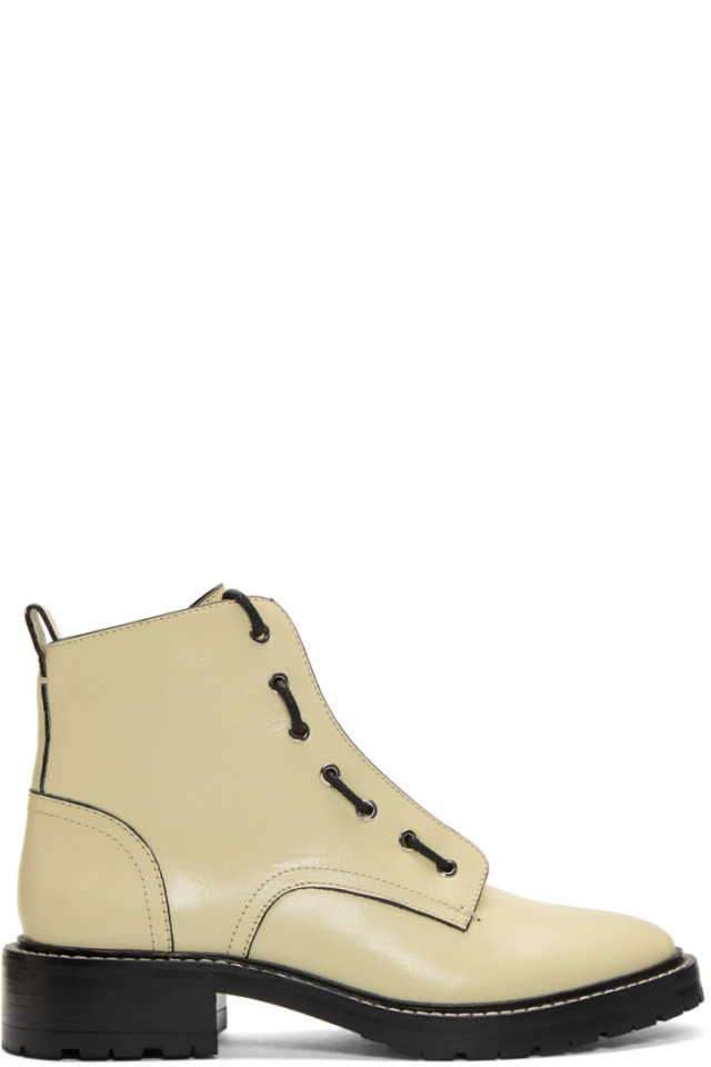 rag and bone cannon boots white