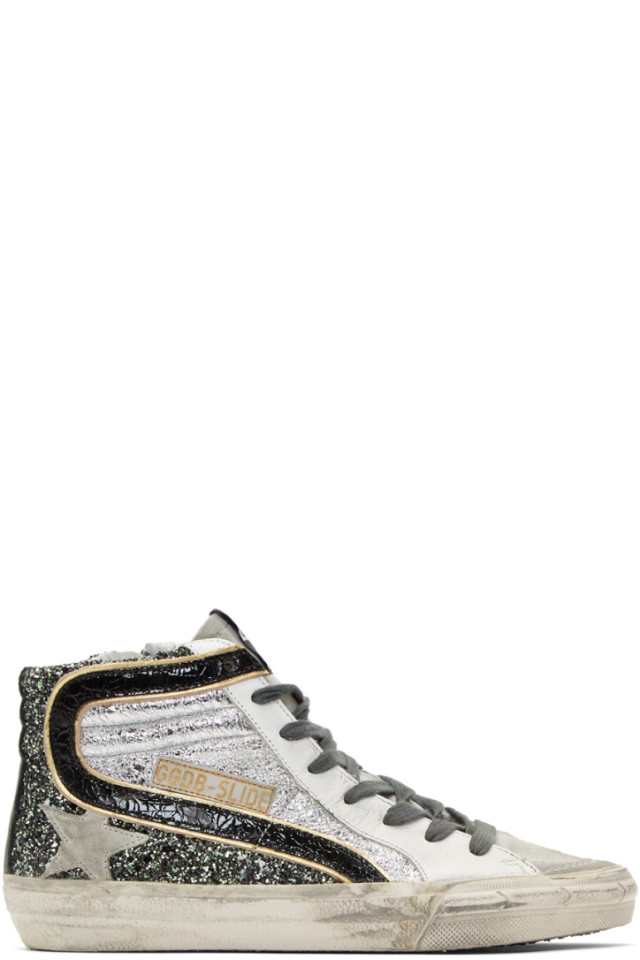 golden goose slide sparkle