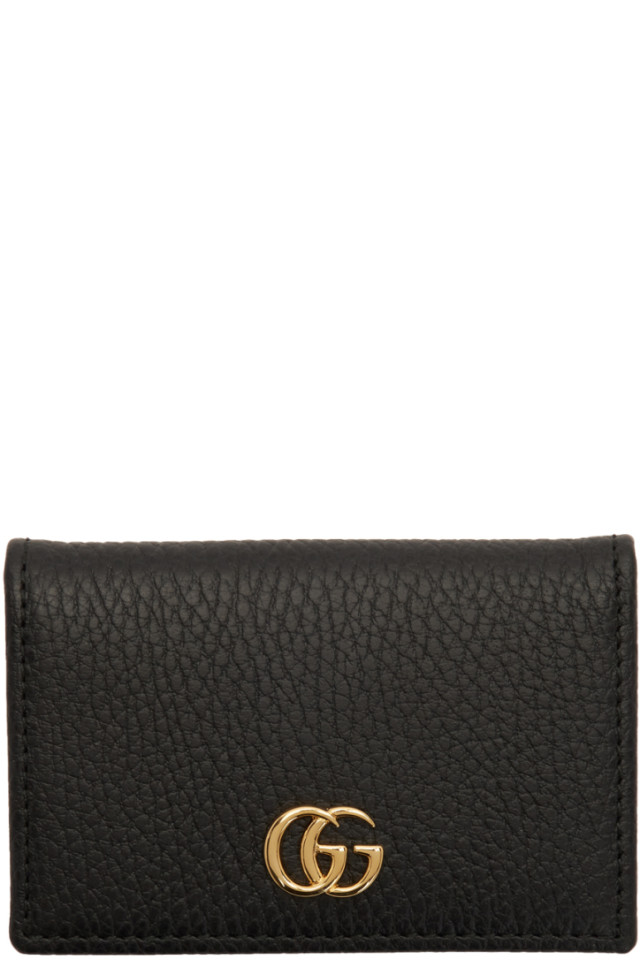 gg marmont card case black